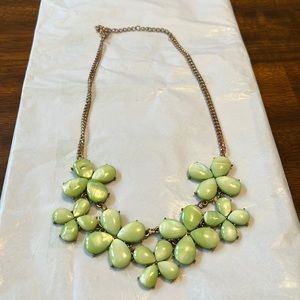 Light Green Stone Necklace